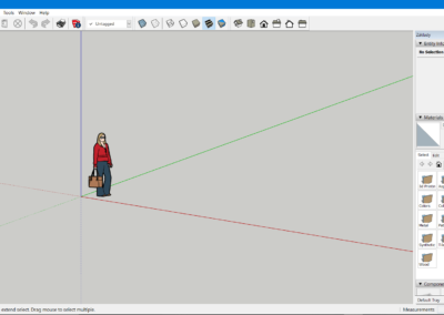1. SketchUp Tour: Na úvod kurzu se seznámíte s pracovním prostředím aplikace SketchUp for Web nebo SketchUp. V desktopové verzi si případně upravíte si pracovní plochu k obrazu svému, nastavíte potřebné jednotky a další možnosti aplikace. Výsledkem bude připravená šablona pro vytváření dalších modelů.